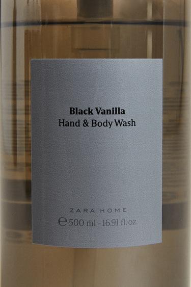 (500 ML) BLACK VANILLA LIQUID HAND SOAP - Black by Zara - Image 4