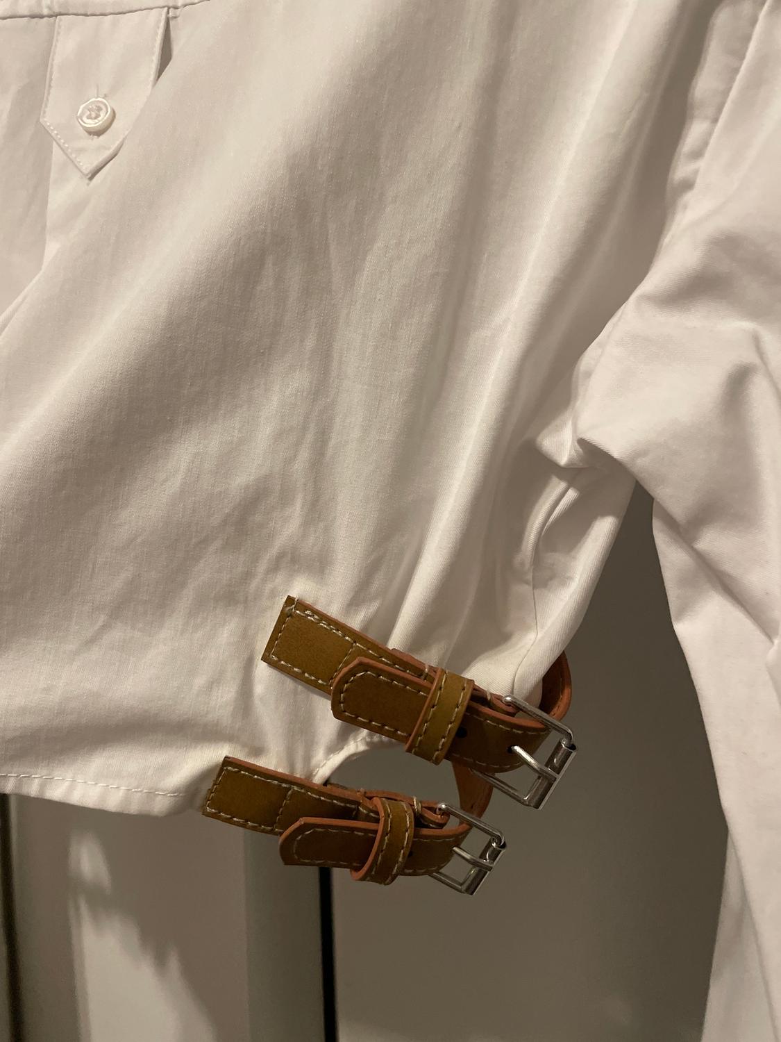 CAMISA CROP GABARDINA CINTURÓN - Image 3
