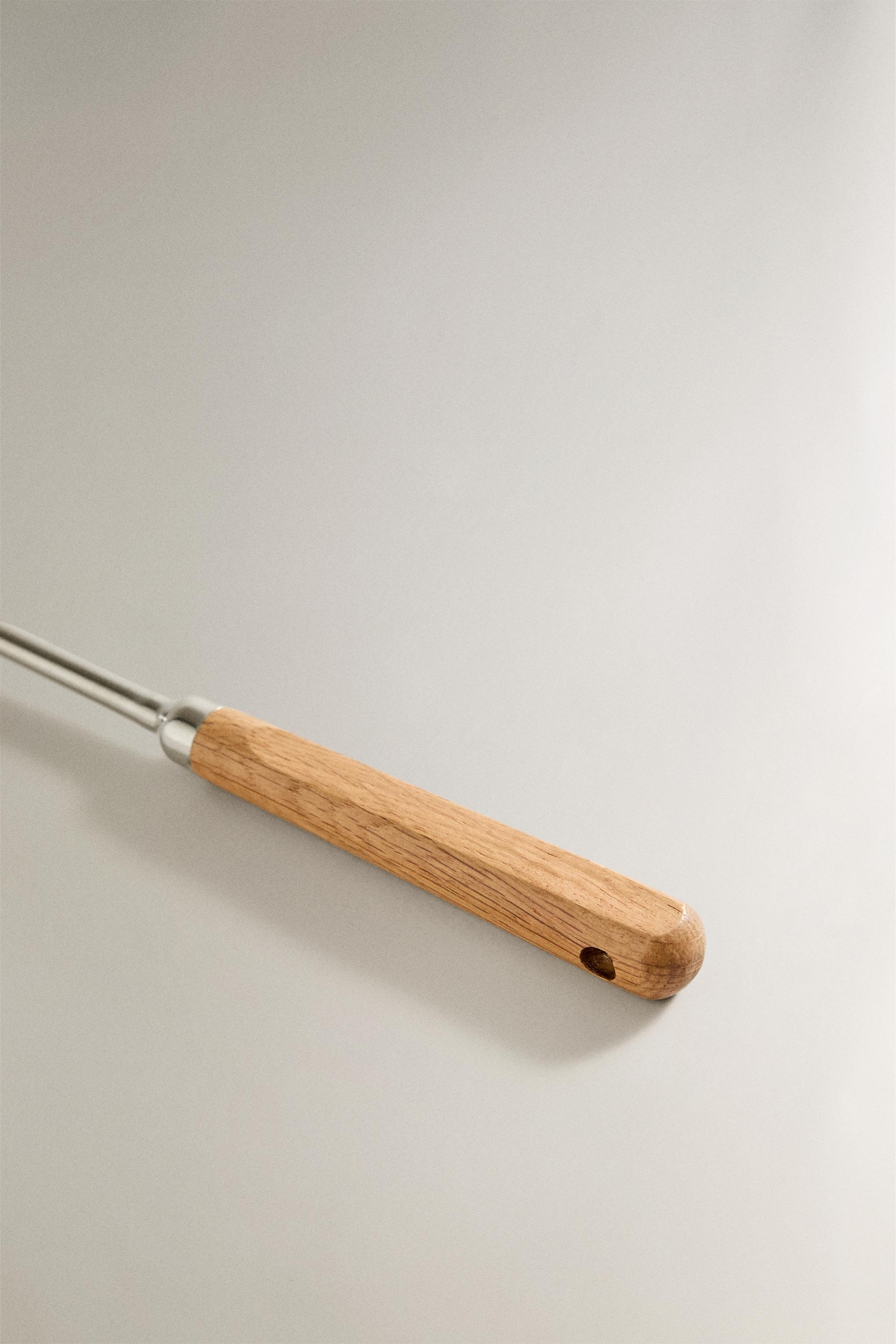 CUILLÈRE À PÂTES ACIER BOIS CHÊNE