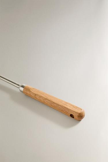 CUILLÈRE À PÂTES ACIER BOIS CHÊNE - Marron clair de Zara - Image 2