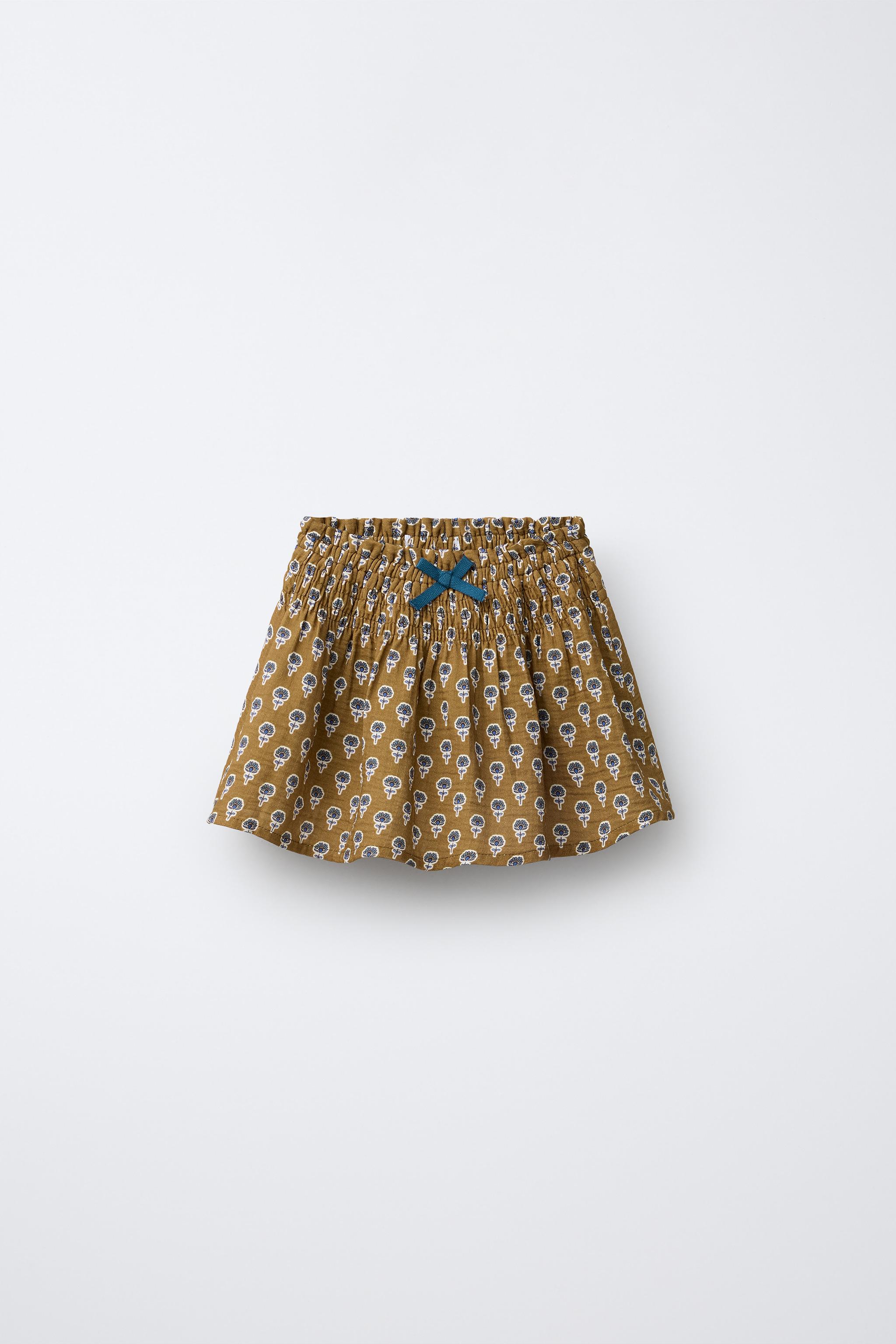 FLORAL PRINT SKIRT