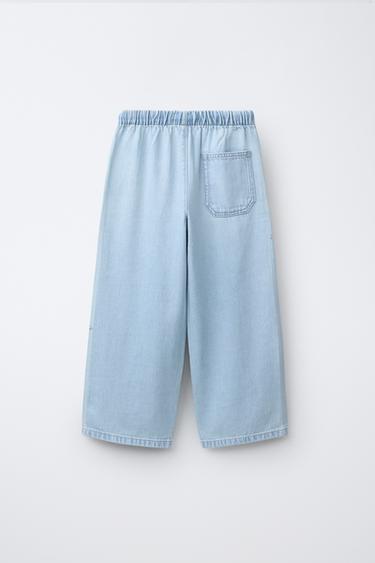 JEAN LARGE STRASS - Bleu de Zara - Image 1