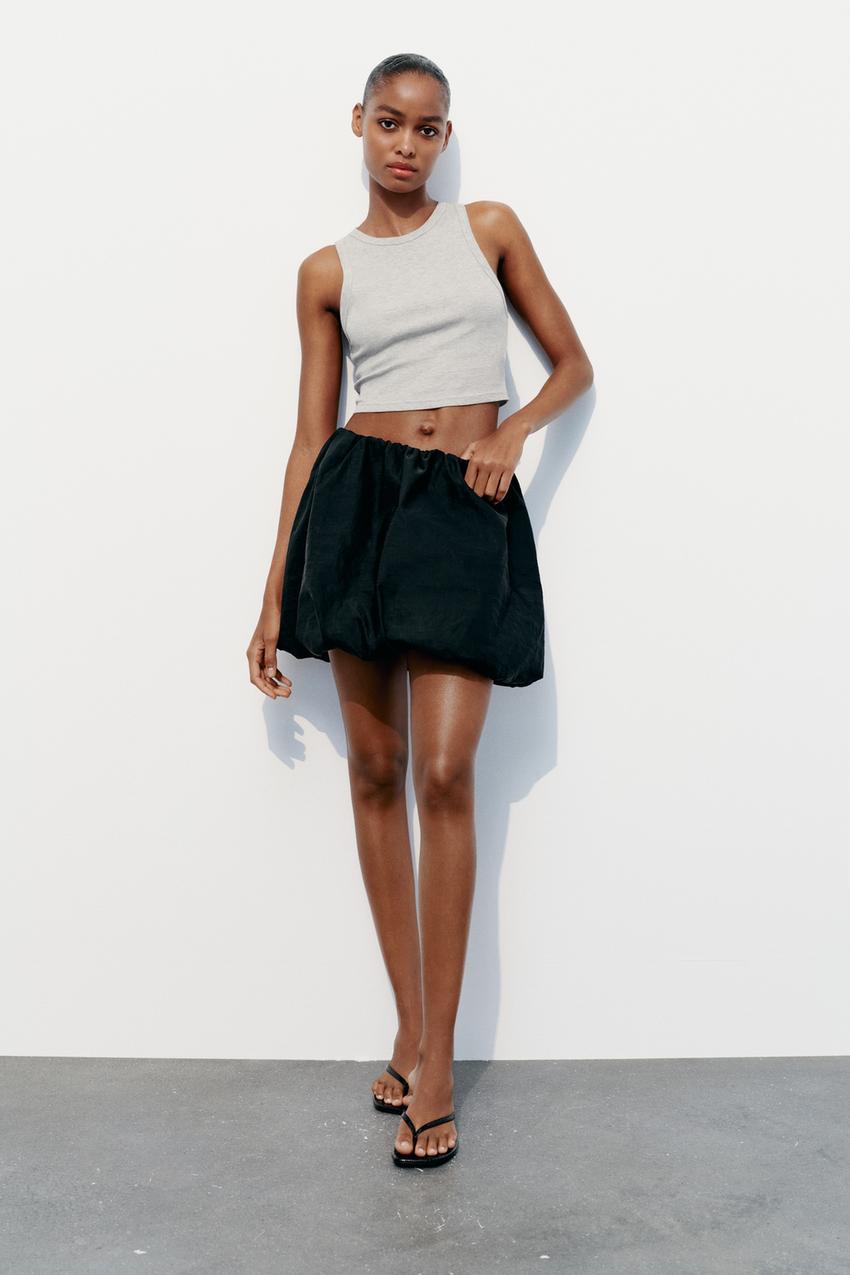 Zara, Skirts, Double Waisted Skirt