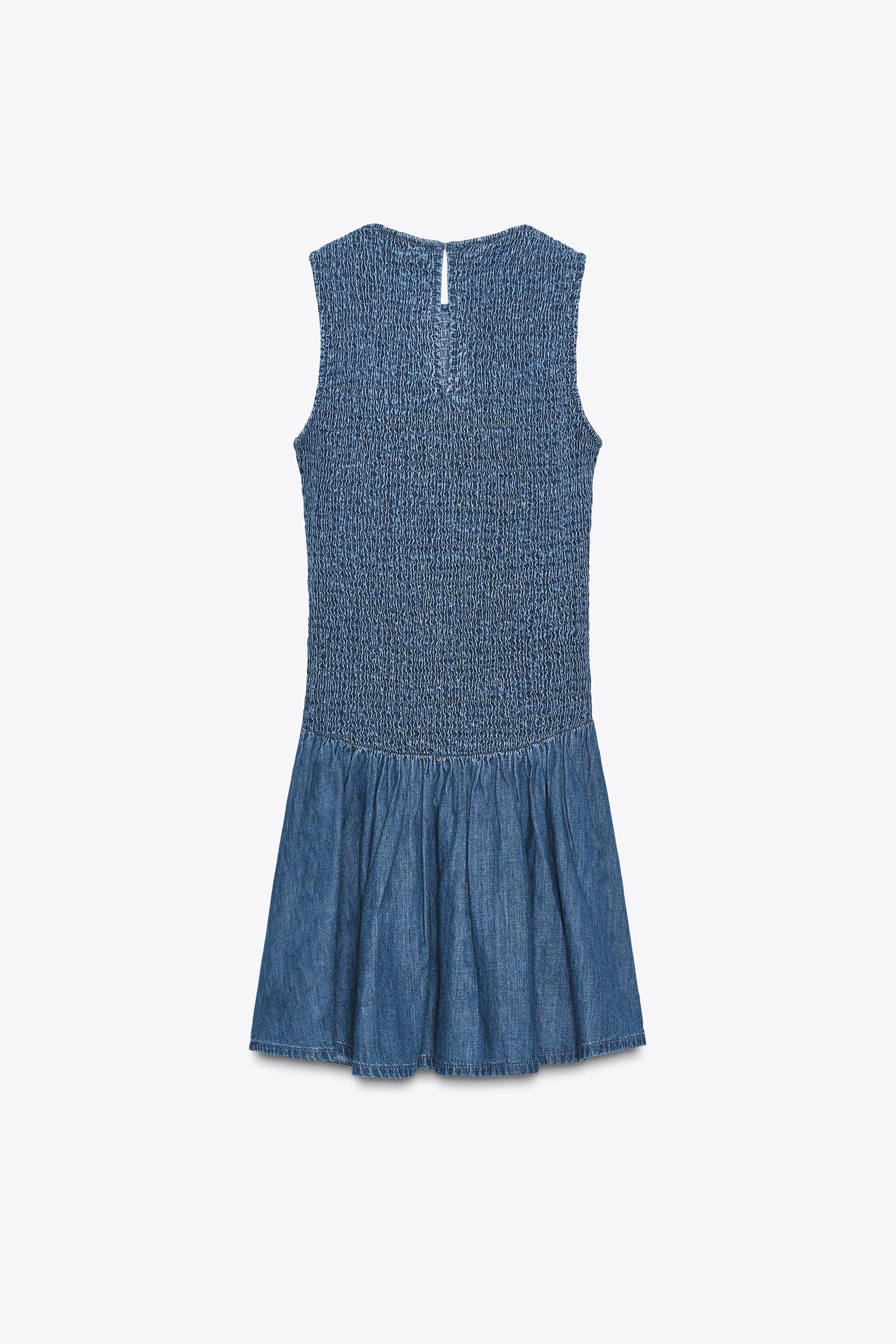 SMOCKED SHORT DRESS