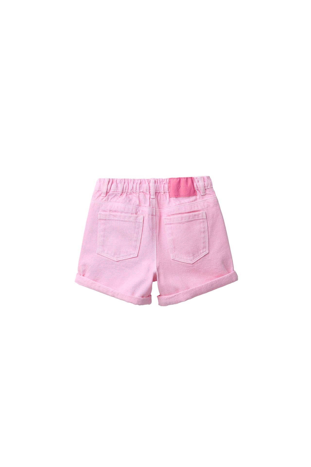 TWILL MON FIT SHORTS — Pink