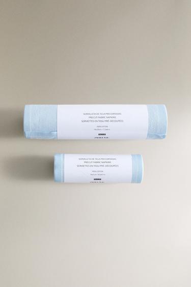 PACK SERVILLETTE DE TABLE COTON RÉUTILISABLE (20 UNITÉS) - Bleu ciel de Zara - Image 5