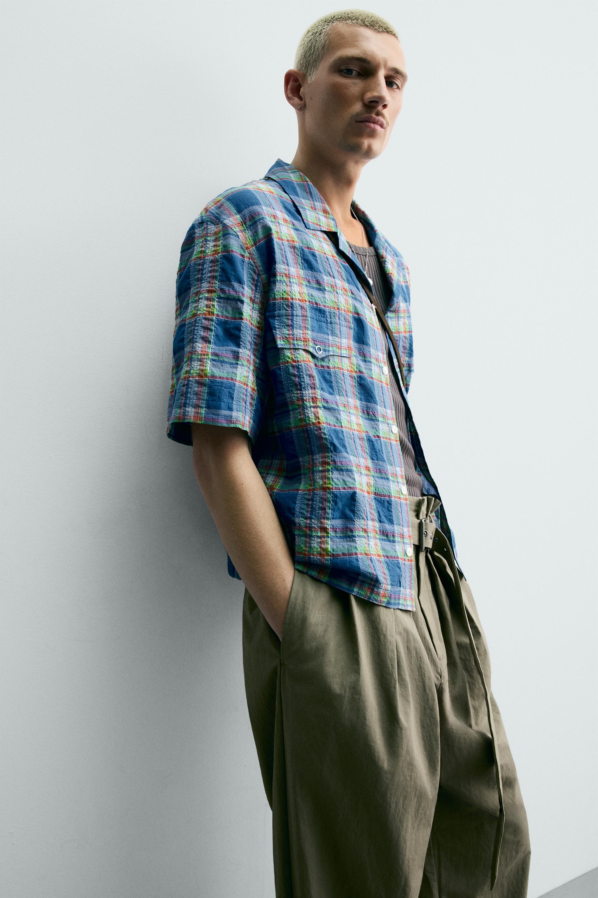 CHEMISE RELAXED FIT À CARREAUX