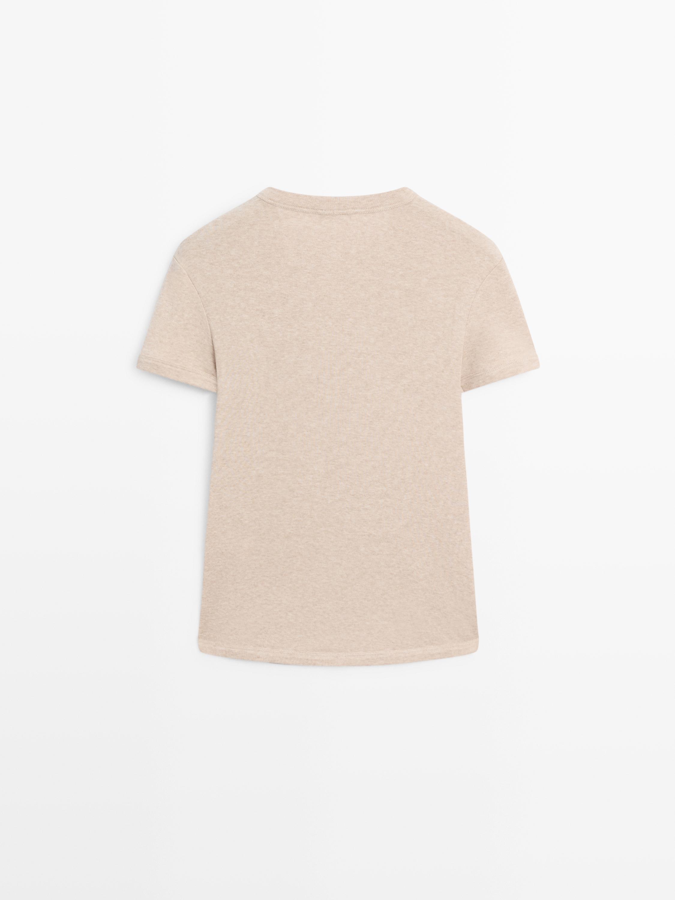 Short sleeve cotton T-shirt