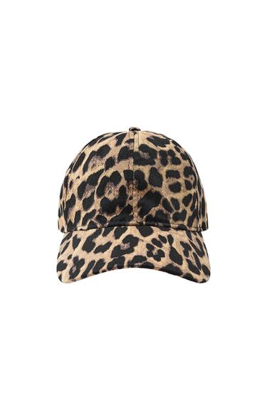 ANIMAL PRINT TWILL CAP - Leopard  by Zara - Image 0