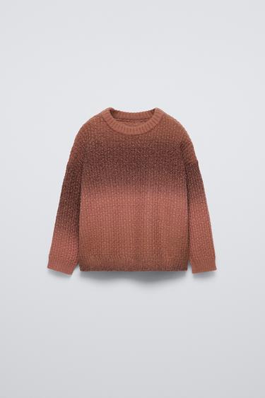 SUÉTER DE TRICÔ DEGRADÊ - Telha da Zara