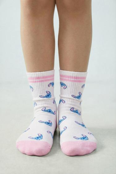 2-PACK OF LILO & STITCH © DISNEY LONG SOCKS - Pink by Zara
