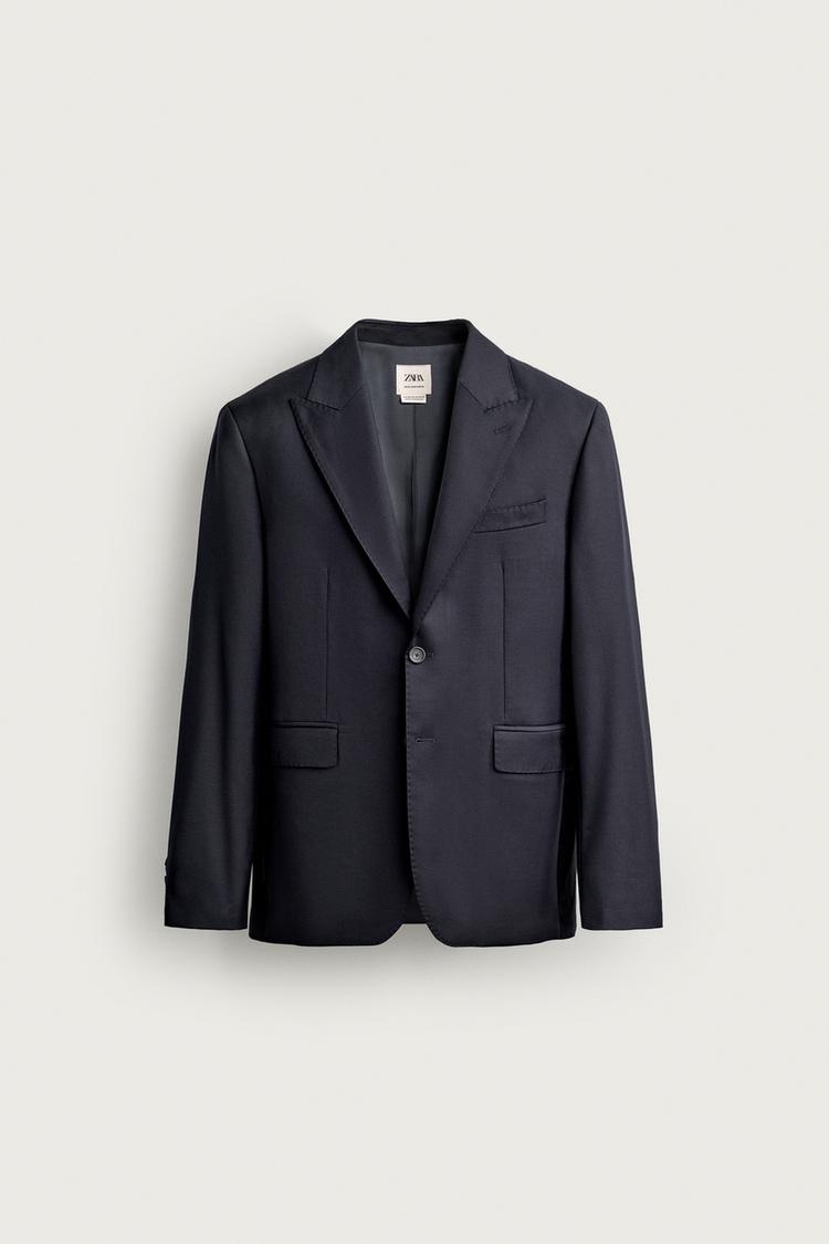 Blazer de traje de lana 100% 7