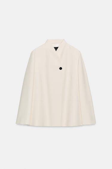 BLAZER À BOUTONNAGE CROISÉ ZW COLLECTION - Beige clair de Zara - Image 10