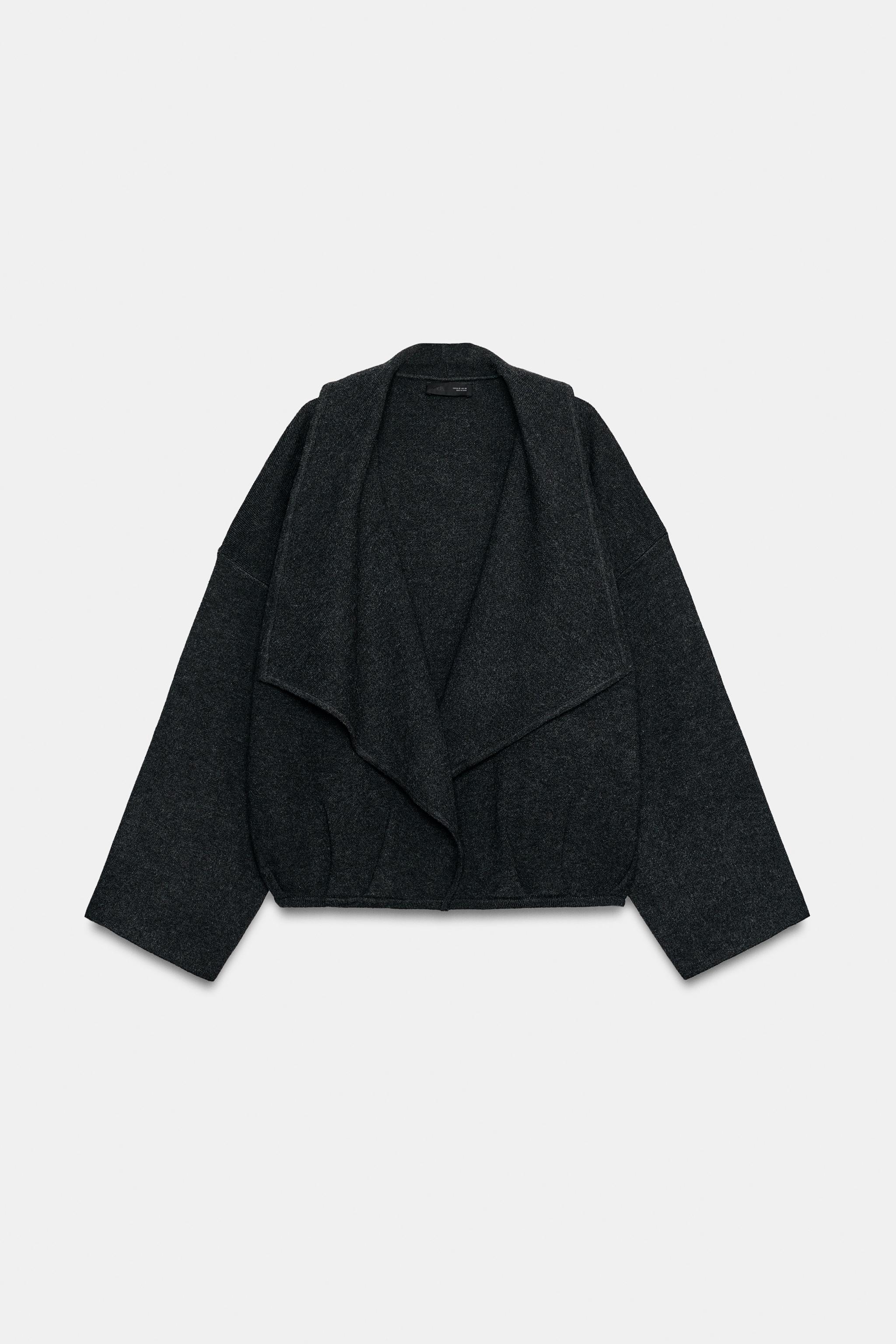 GILET EN MAILLE OUVERT