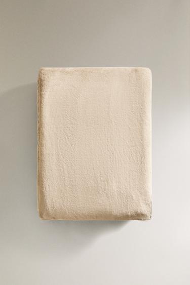 FLEECE BLANKET - Pearl marl by Zara