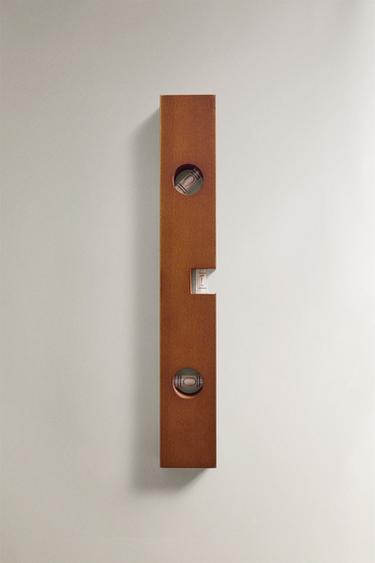 WASSERWAAGE Buchenholz MESSUNG - Braun von Zara