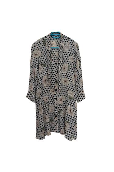 VESTIDO CAMISERO ESTAMPADO