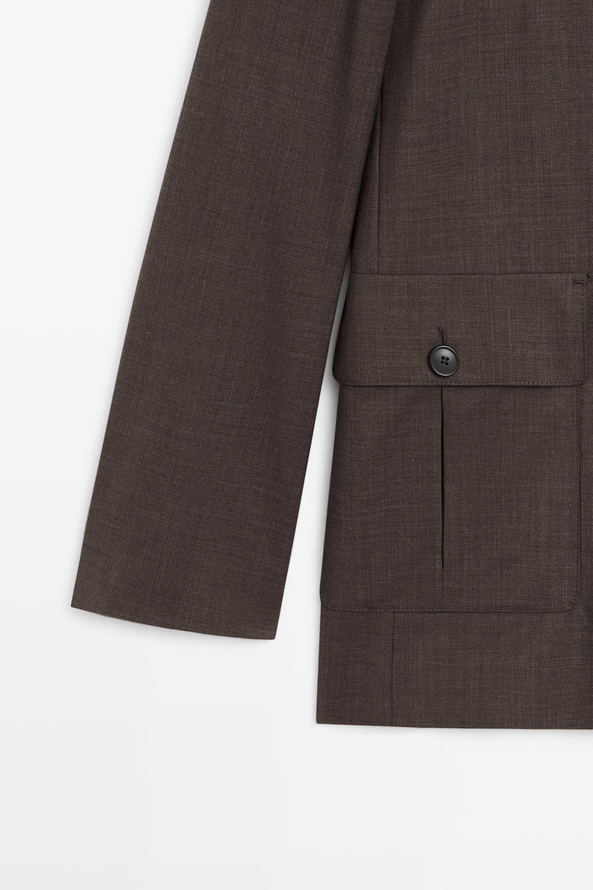 Blazer croisé à poches