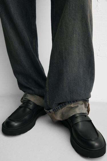 MOCASSINS À MASQUE ÉPAIS - Noir de Zara - Image 2