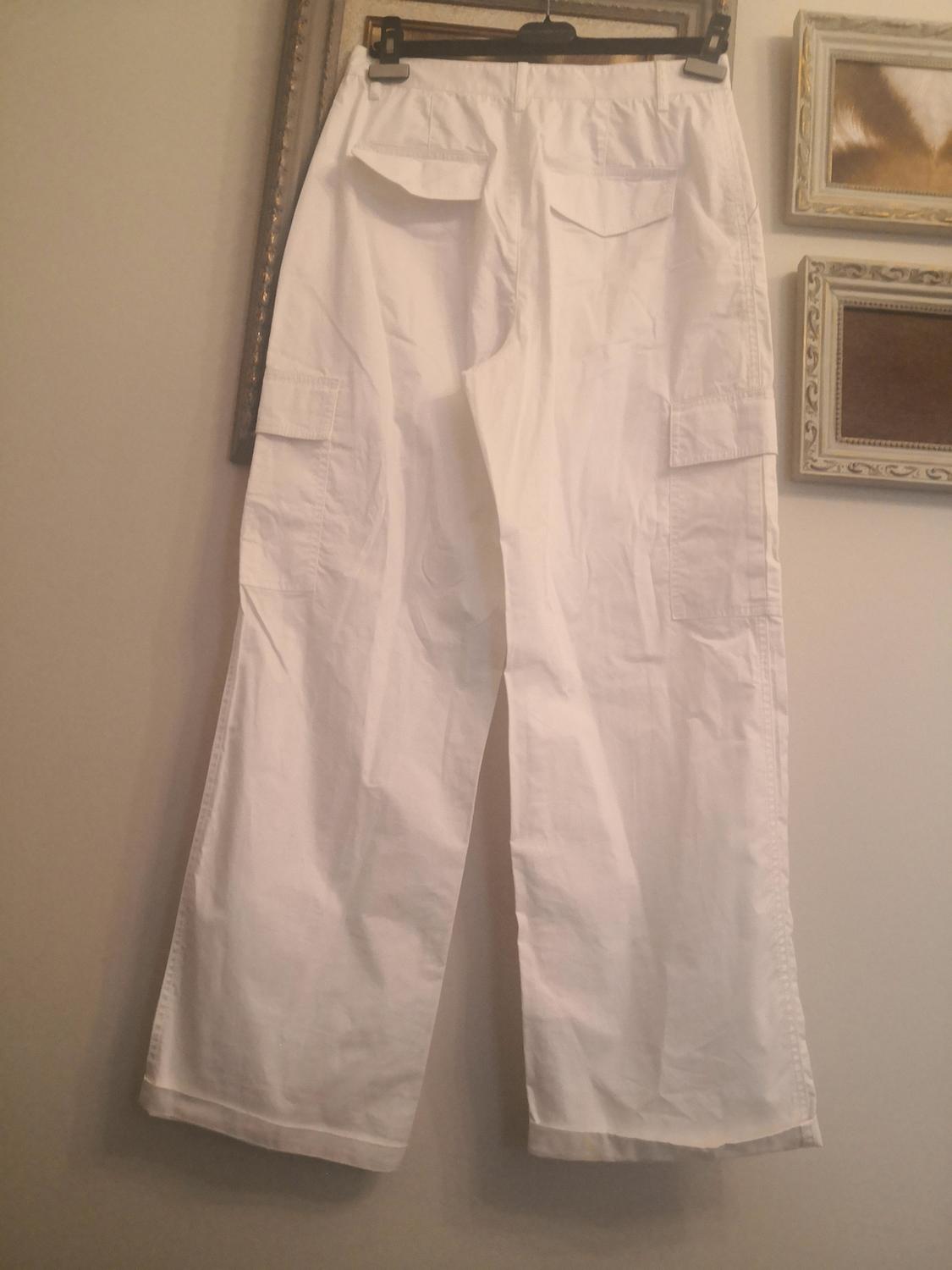 WIDE-LEG CARGO TROUSERS - Image 4