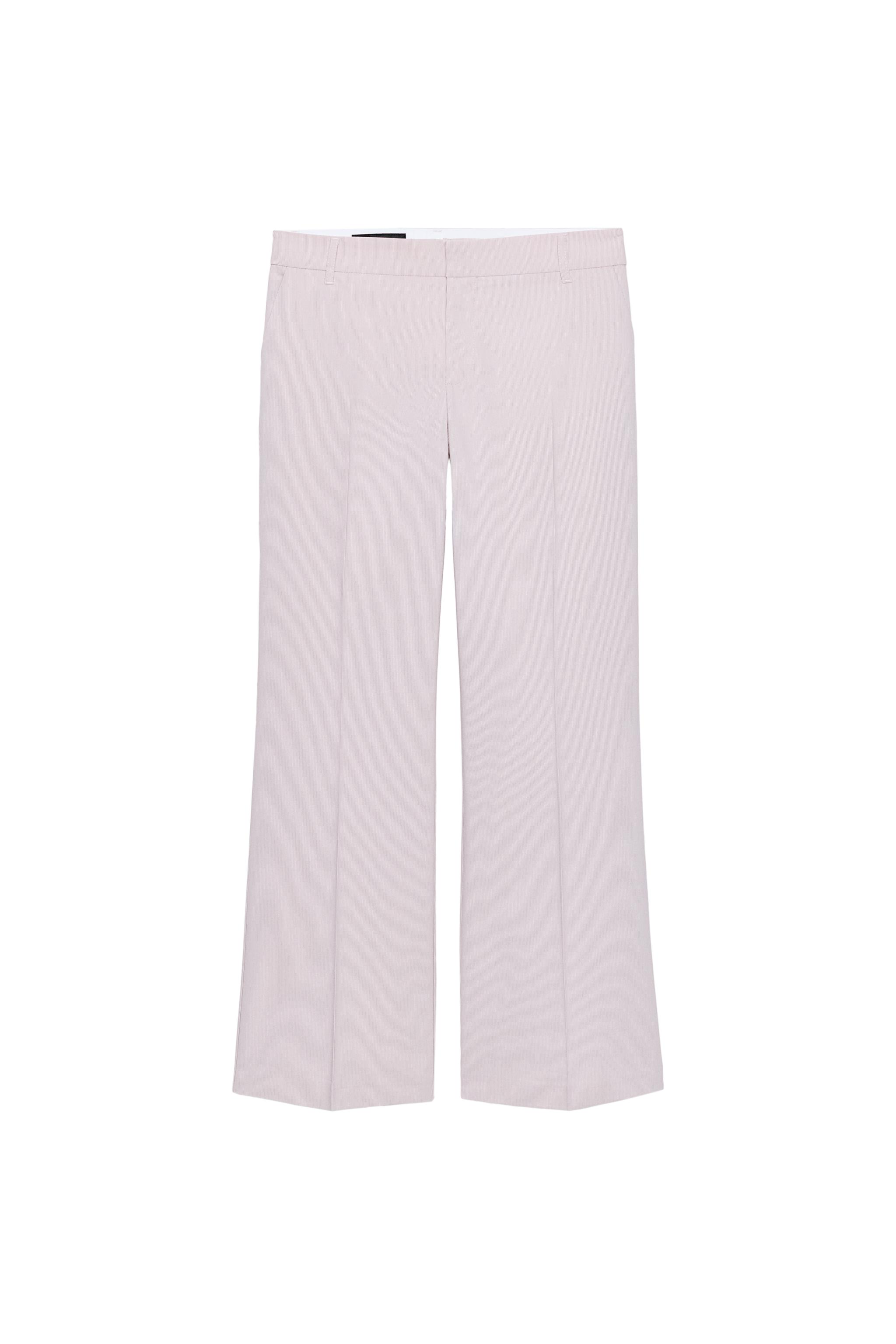 LOW-RISE STRAIGHT LEG PANTS