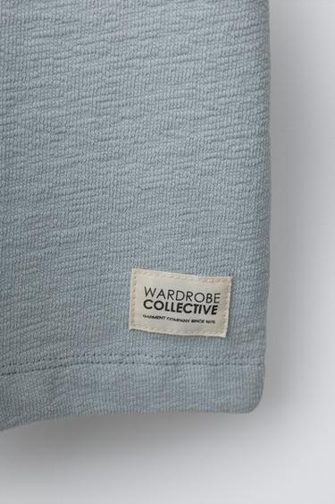 ENSEMBLE POLO ET BERMUDA RUSTIQUE AVEC ÉTIQUETTE - Bleu ciel de Zara - Image 7