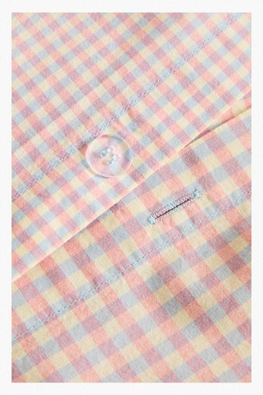 KIDS' GINGHAM COTTON DUVET COVER - Multicoloured by Zara