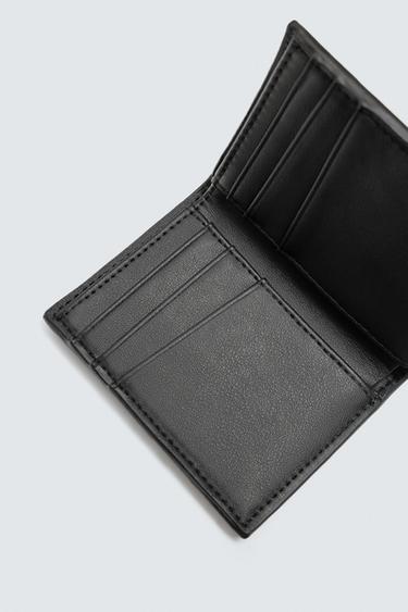 PLAIN VERTICAL CARD HOLDER - Black by Zara - Image 2