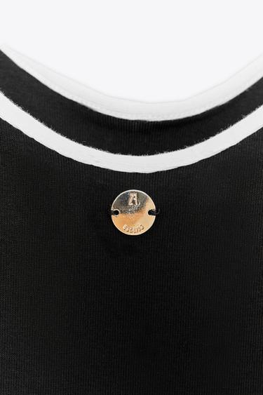 BODY BROCHE ZARA - Negro de Zara