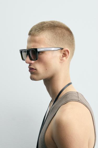 LUNETTES DE SOLEIL CARRÉES - Vert de Zara - Image 1