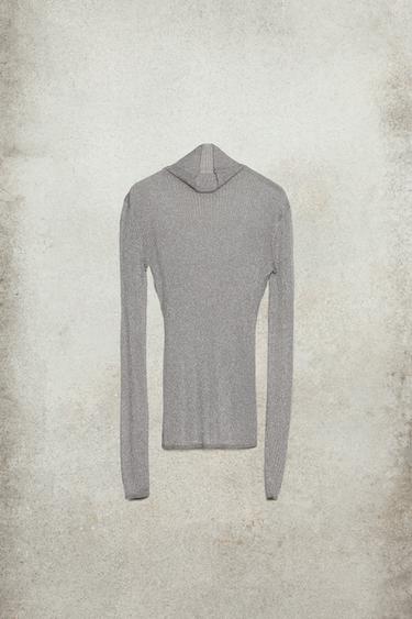 FINE KNIT TOP LUDOVIC DE SAINT SERNIN x ZARA - Grey by Zara