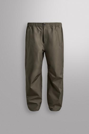 SHELL TECHNICAL TROUSERS AARON LEVINE X ZARA - Dark green by Zara