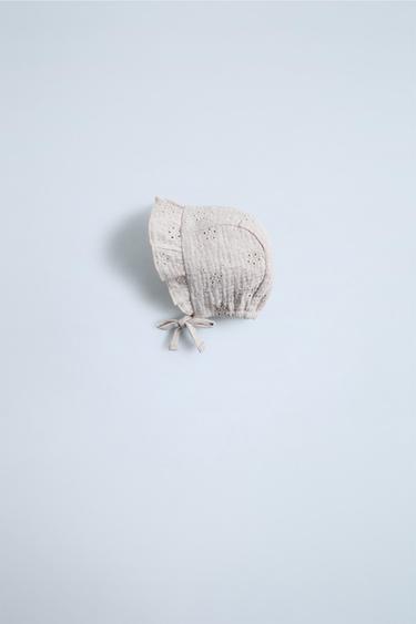 MÜTZE MIT STICKEREI - Eis von Zara