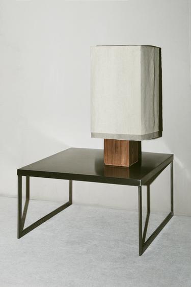 SQUARE STAINLESS STEEL SIDE TABLE - Silver by Zara