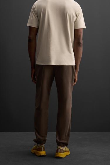 TECHNICAL TROUSERS - Brown by Zara - Image 2