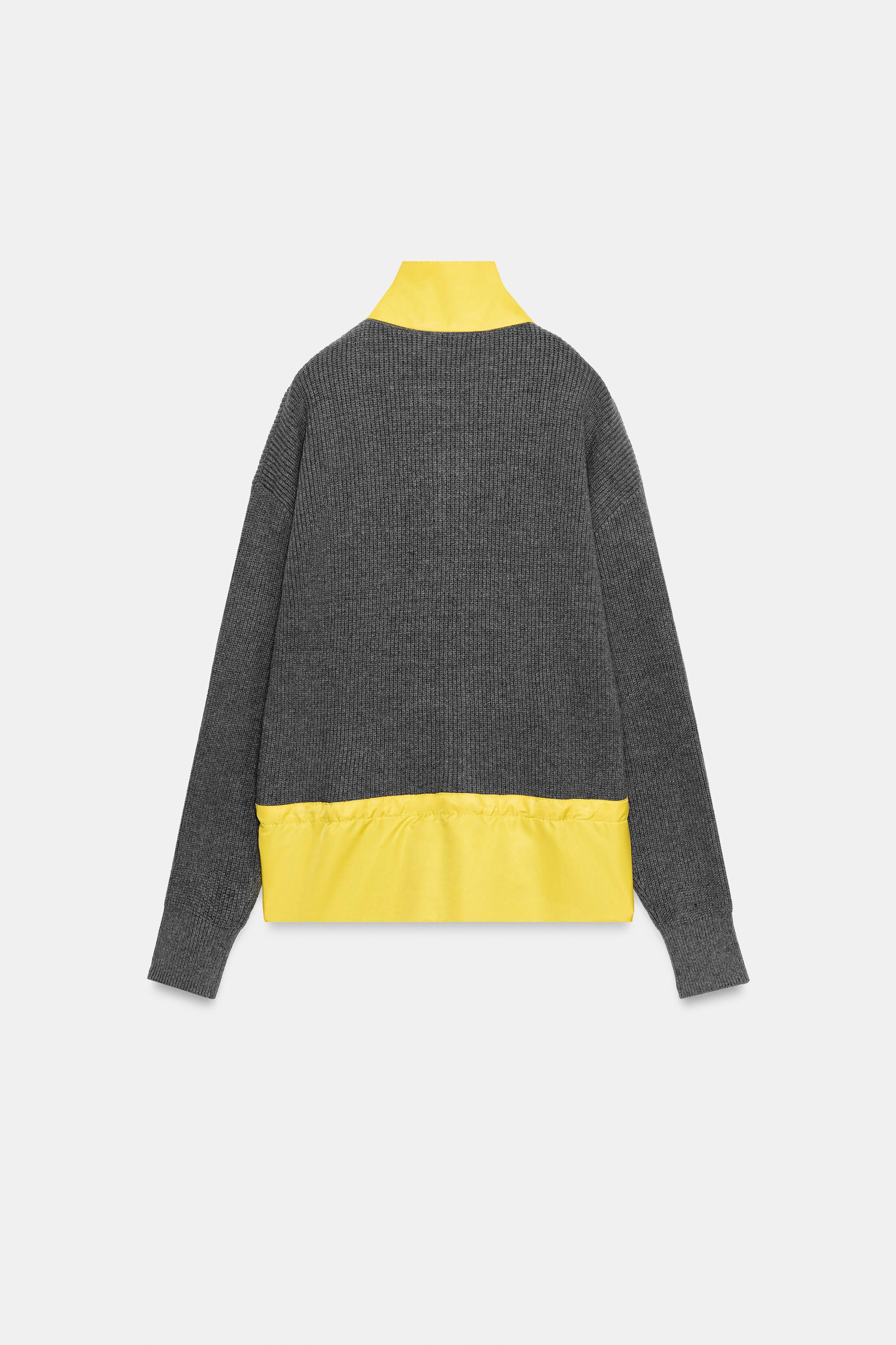 COMBINED KNIT JACKET