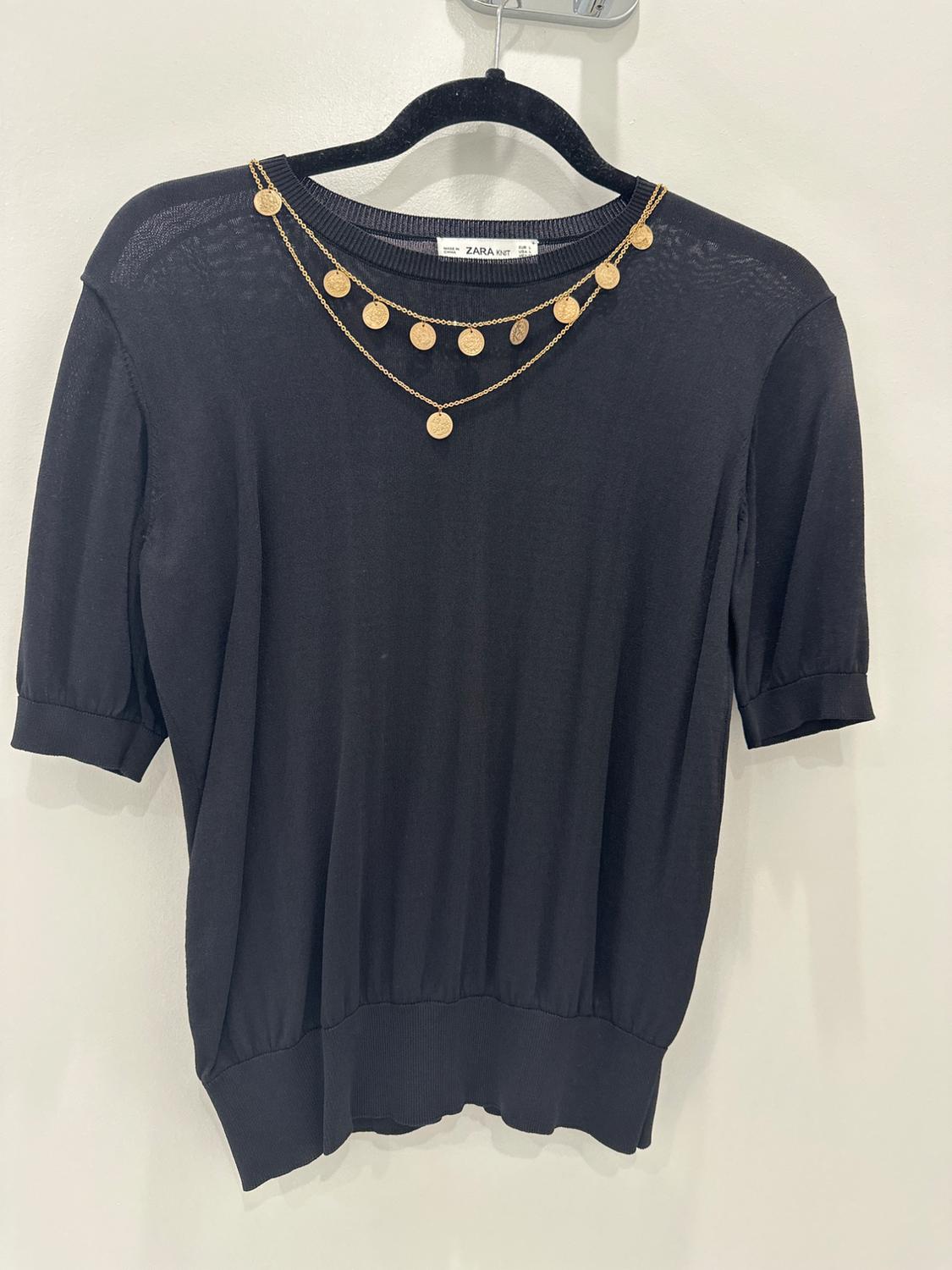SWEATER WITH CHAIN NECKLACE - Image 5