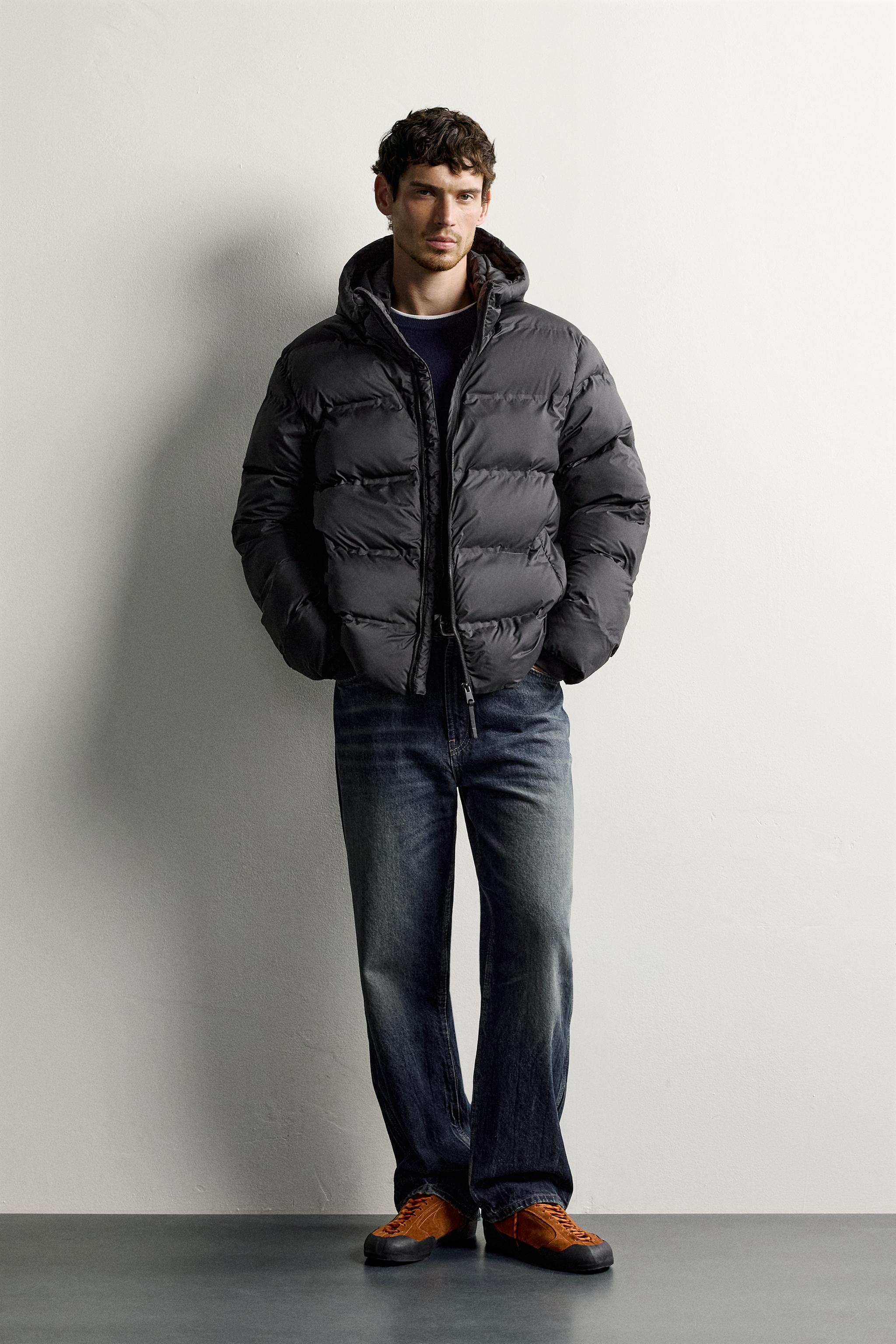 BLOUSON REMBOURRÉ REGULAR FIT À CAPUCHE