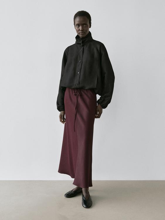 Pareo midi skirt from Zara - $100