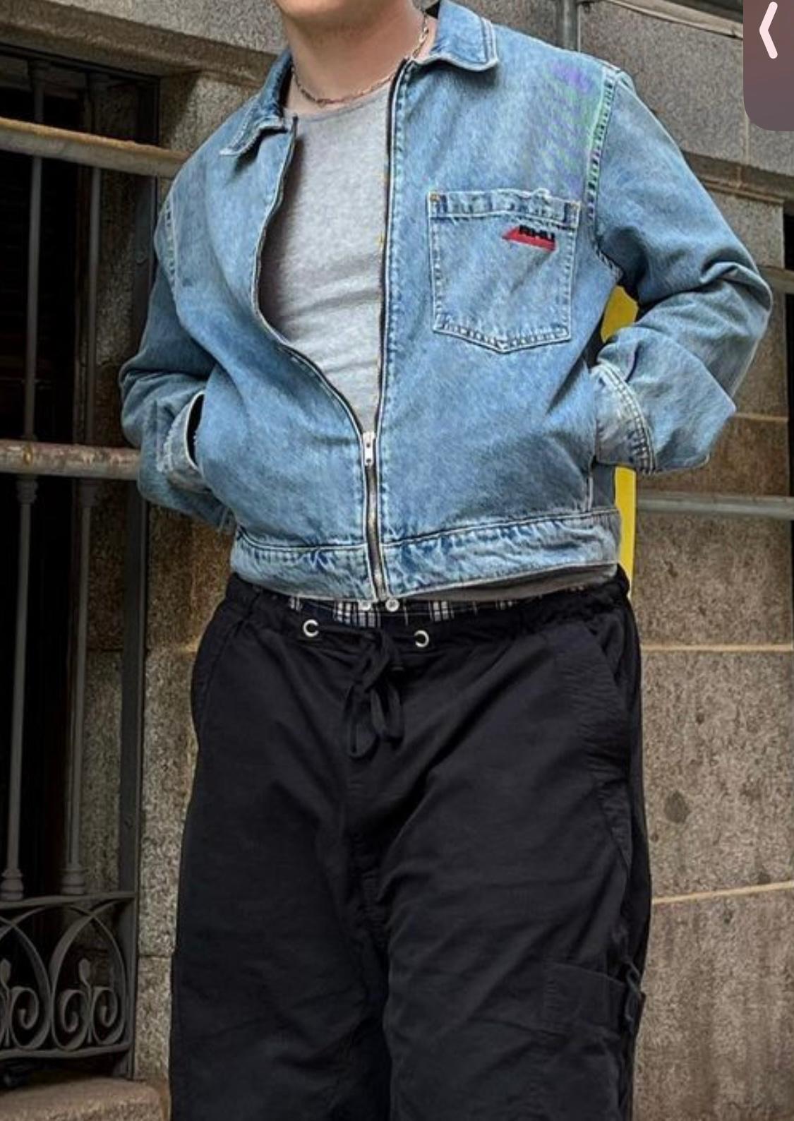 CROPPED DENIM JACKET X RHUIGI - Image 5