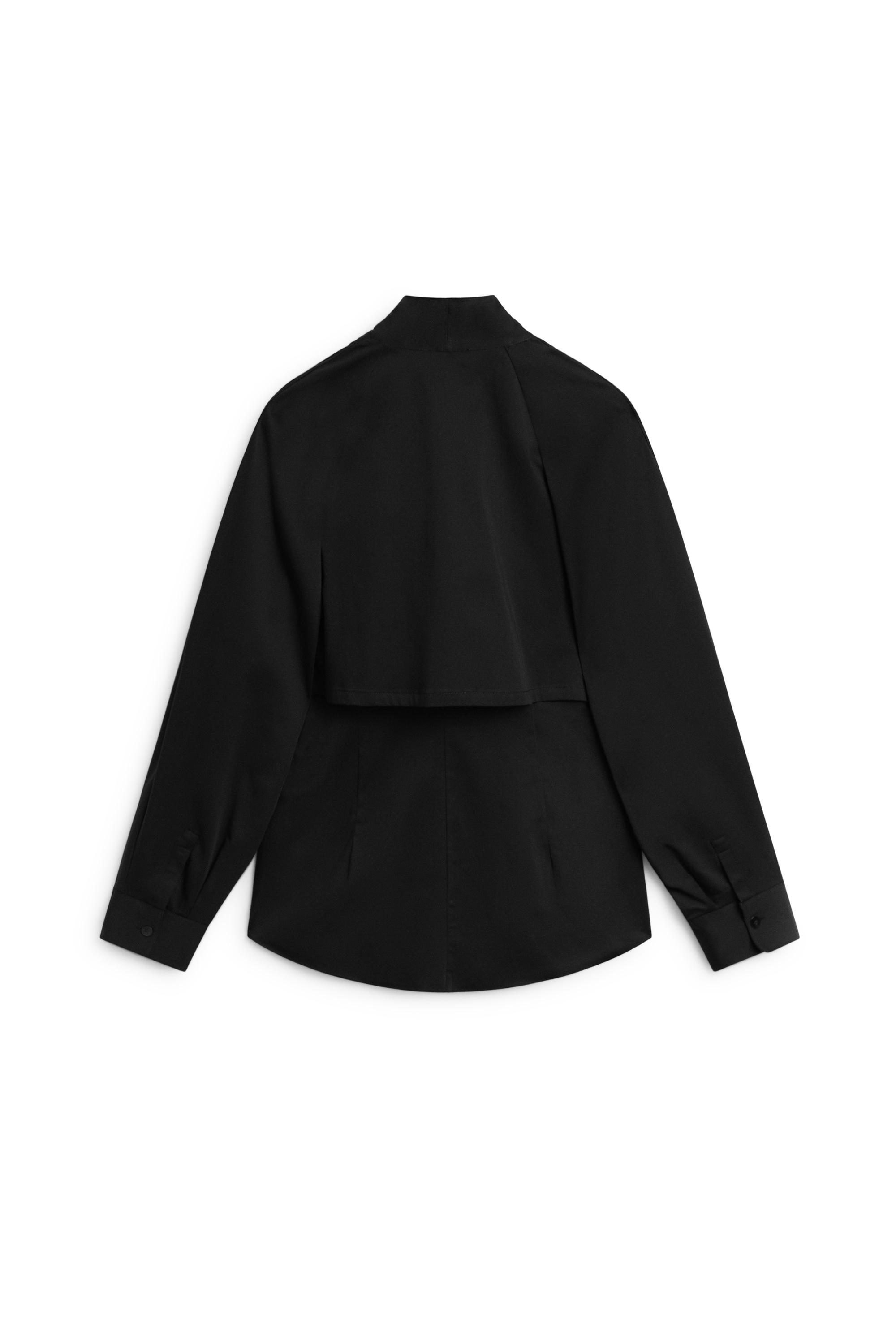 Poplin tuxedo-style collar shirt - LIMITED EDITION