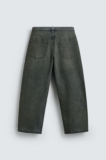 JEAN LOOSE FIT - Bleu / Vert de Zara - Image 8