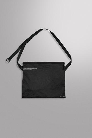 Zara CROSSBODY BAG - CYCLING MUSSETTE - Dark anthracite - Image 0