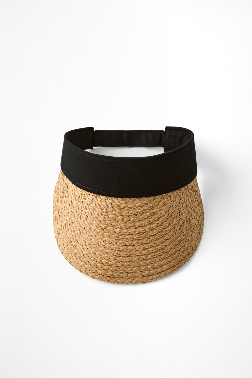CONTRAST TRIM VISOR HEADBAND