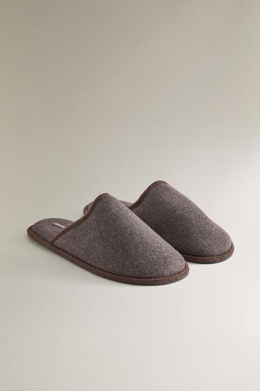 COSY SLIPPERS - Brown by Zara - Image 1