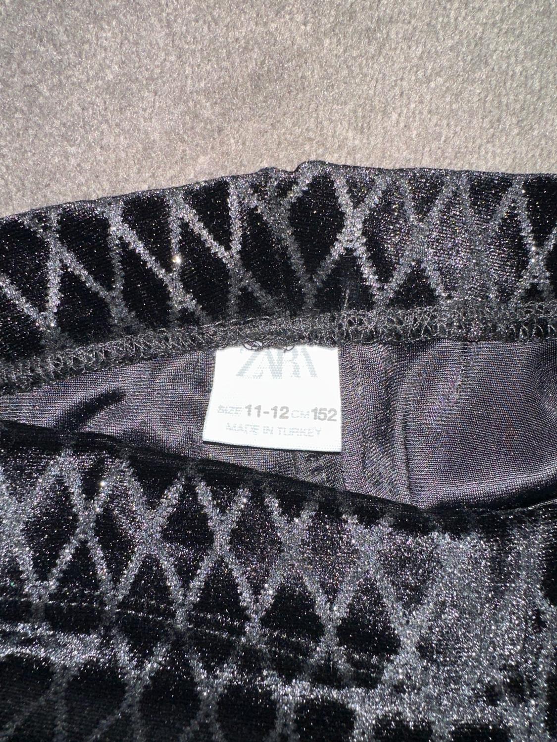 SHIMMERY VELVET LEGGINGS - Image 3