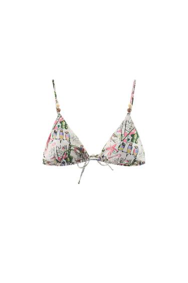 BIQUÍNI ESTAMPADO FILIPE JARDIM X ZARA - Multicolor da Zara