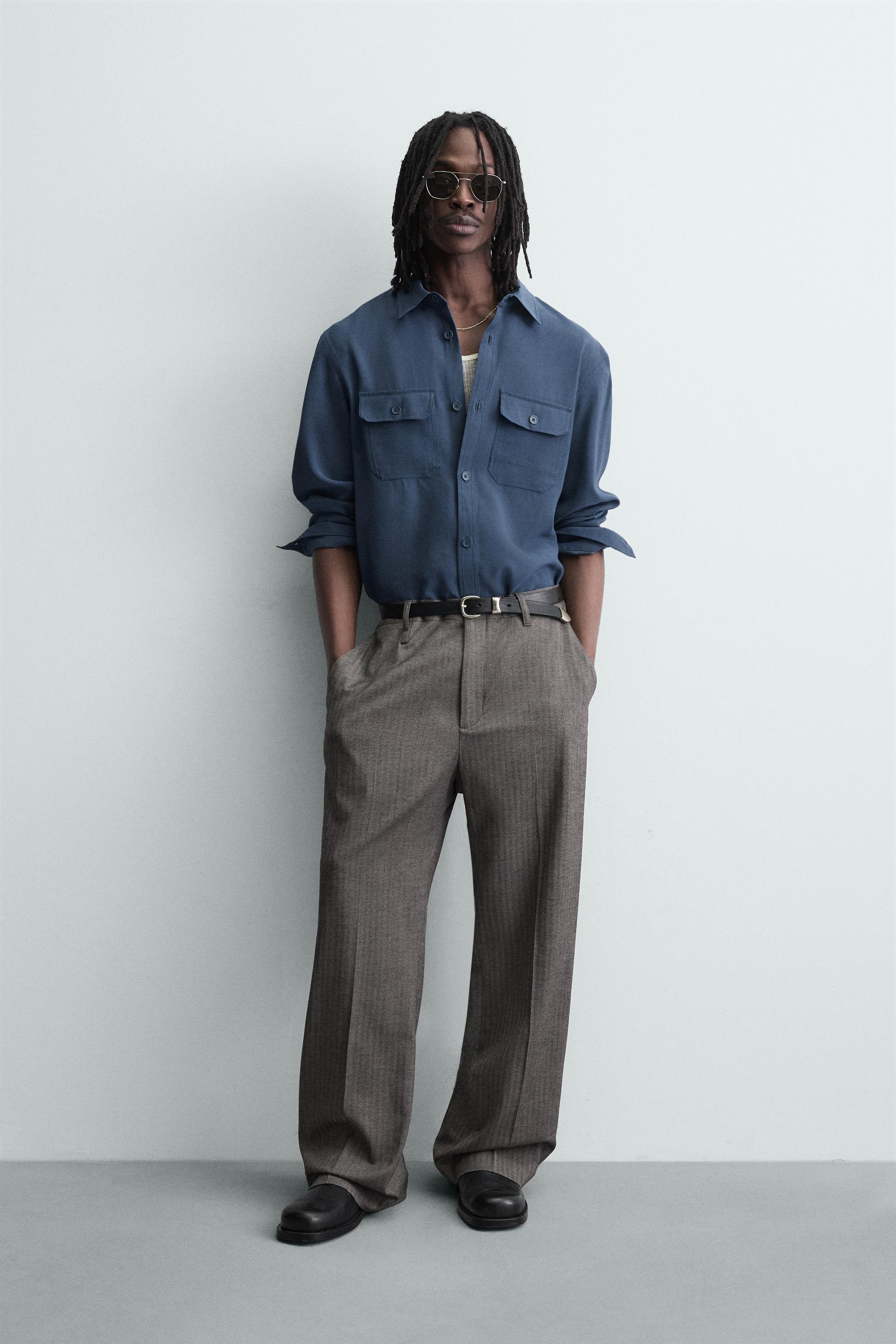 CHEMISE FLUIDE À POCHES