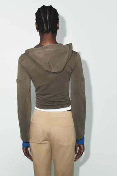 SWEAT À CAPUCHE BRATZ® - Marron foncé de Zara - Image 4