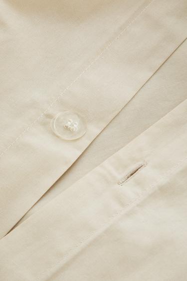 DRAP-HOUSSE PERCALE DE COTON | 40 CM DE HAUT (200 FILS) - Beige de Zara - Image 4
